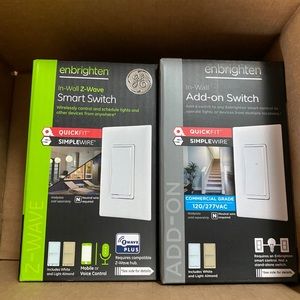 GE Enbrighten Smart Switch Set